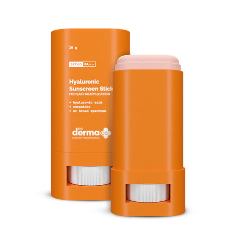 Buy The Derma Co. Hyaluronic Sunscreen Stick with SPF 60 & PA++++ For Easy Reapplication - 20g-Purplle