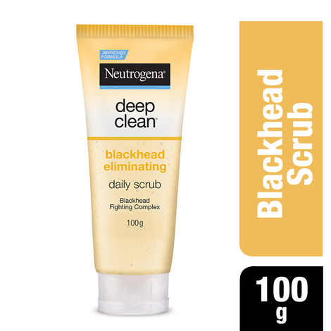 Buy Neutrogena Deep Clean Blackhead Eliminating Daily Scrub (100 g)-Purplle