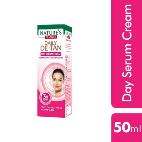 Buy Nature's Essence Daily De-Tan Day Serum Cream&nbsp;50 ml/48 g-Purplle