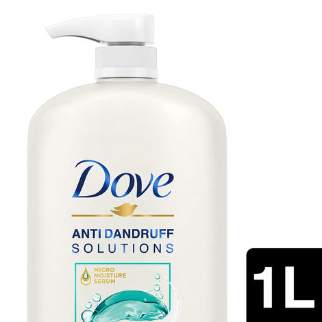 Buy Dove Dandruff Clean & Fresh Shampoo for Dry, Itchy & Flaky Scalp, 1 Litre-Purplle