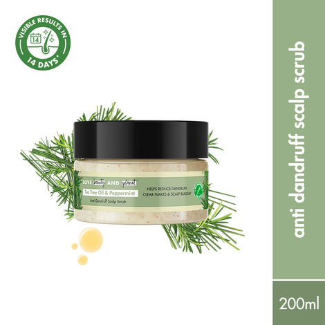 Buy Love Beauty Planet Tea Tree Oil & Peppermint Scalp Scrub 200 ml-Purplle