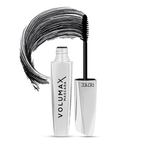 Buy Renee Volumax Mascara Black 10 ml, Quick Dry, Waterproof, Long Lasting Weightless Formula, Volumizes, Lengthens & Conditions the Lashes with Intense Color, 360-degree wand for Clump Free Application-Purplle