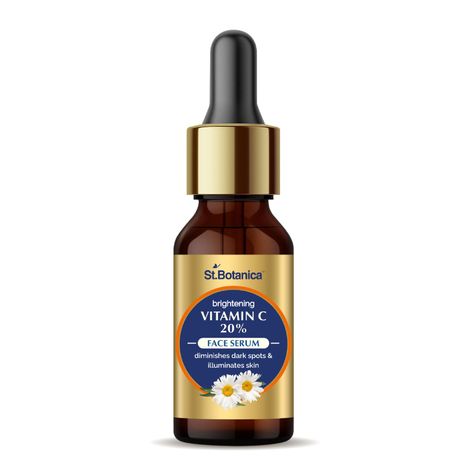 Buy St.Botanica Vitamin C 20%, E & Hyaluronic Acid Face Serum, 10 ml | For Bright, Glowing Skin-Purplle