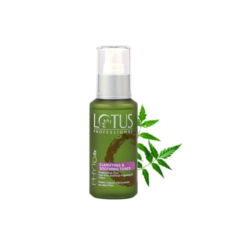 Buy Lotus Professional PhytoRx Clarifying And Soothing Daily Toner | Neem | Vitamin C | Refreshing | Preservative free | 100 ml-Purplle