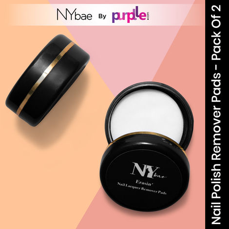 Buy NY Bae Nail Polish Remover Pads | Pack of 2 | Travel Pack (129 g)-Purplle