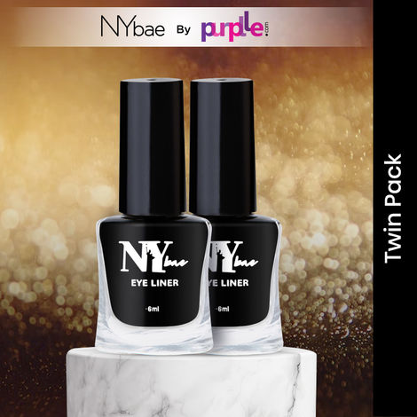 Buy NY Bae Wink It With Skeyeliner | Liquid Eyeliner | Black Colour | Pack of 2 | (12 ml)-Purplle