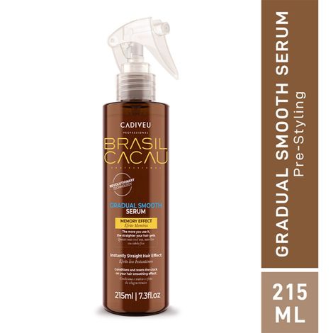 Buy Cadiveu Brasil Cacau - Gradual Smooth Serum 215 ml-Purplle