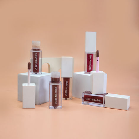 Buy Cuffs N Lashes Combo Pack of Set of 5 Matte Liquid Lipstick ( Vaari Jawan 06, SOHO 07, 2015 08, Launch Day 09, Heyllo 10 )-Purplle