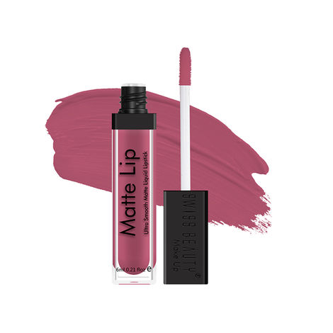 Buy Swiss Beauty Ultra Smooth Matte Lip Liquid Lipstick Color Stay - Mauve Pink (6 ml)-Purplle