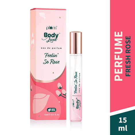 Buy Plum BodyLovin' Feelin' So Rose Eau De Parfum (15 ml)-Purplle