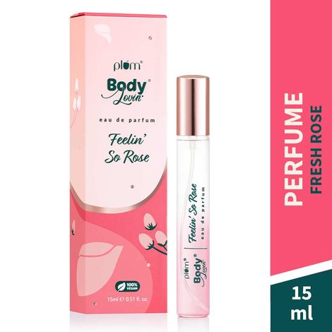 Buy Plum BodyLovin' Feelin' So Rose Eau De Parfum (15 ml)-Purplle