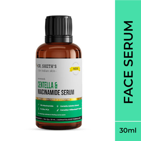 Buy Dr Sheth’s Centella and Niacinamide Serum - 30 ml-Purplle