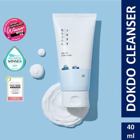 Buy Round Lab 1025 Dokdo Cleanser (40 ml) | Korean Skin Care-Purplle