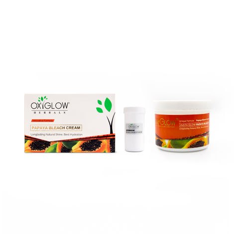 Buy Oxyglow Papaya Bleach Cream - 300 g-Purplle