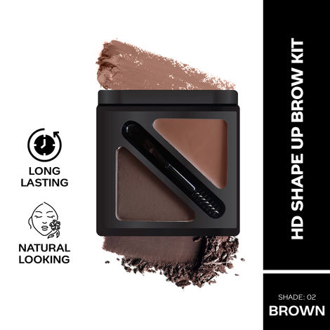 Buy FACES CANADA HD Shape Up Brow Kit Brown 02 2.8 g-Purplle