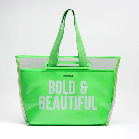 Buy Colorbar The Bold & Beautiful Tote - Neon Green-Purplle