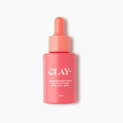 Buy ClayCo Advanced Beauty Serum with Silver flakes & AHA - Hydrating, Moisturizing, Lightweight 30 ml-Purplle