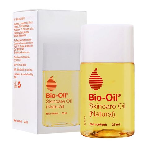 Buy Bio Oil 100% Natural Skincare Oil for Glowing Skin, Acne Scar Removal, Pigmentation and Stretch Marks 25 ml-Purplle