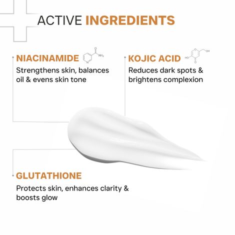 DERMATOUCH Bye Bye Pigmentation Face Wash || Anti Pigmentation Face Wash  for Women/Men with Niacinamide, Kojic Acid, & Glutathione -30G