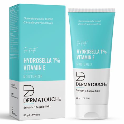 Buy DERMATOUCH Hydrosella 1% Vitamin E Moisturizer 50 gm-Purplle