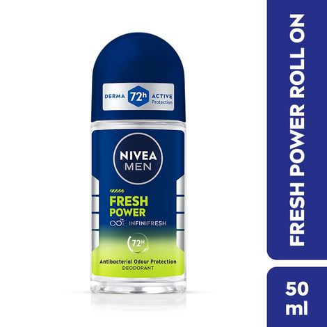 Buy Nivea Men Fresh Power Roll On (50 ml)-Purplle