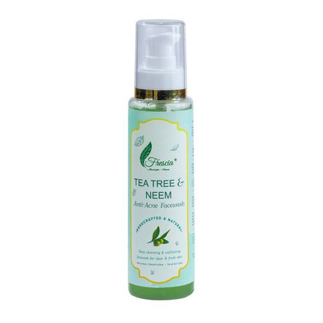Buy Frescia Tea Tree Neem Face wash - 120ml-Purplle