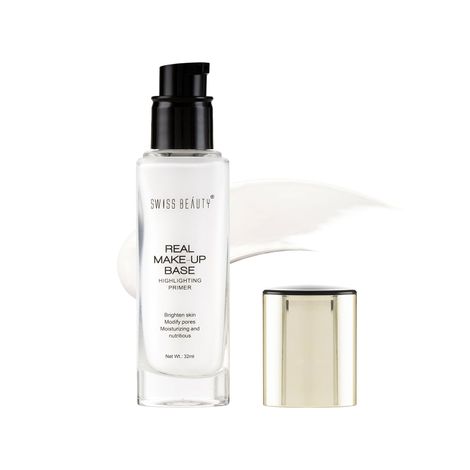 Buy Swiss Beauty Real Makeup Base Highlighting Primer - Golden-Tint (32 ml)-Purplle