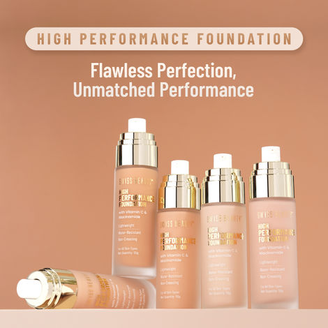 Buy Swiss Beauty High Coverage Waterproof Base Foundation - White