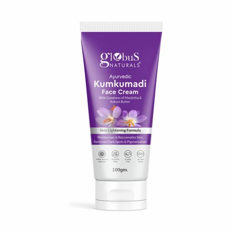 Buy Globus Naturals Ayurvedic Kumkumadi Face Cream, 100 gm-Purplle
