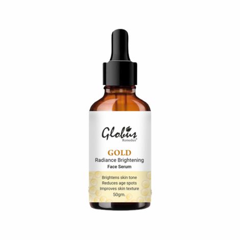 Buy Globus Remedies Gold Radiance Face Serum,  50ml-Purplle