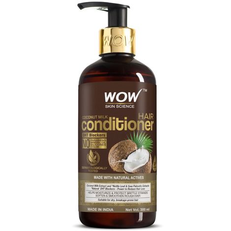 Buy WOW Skin Science Coconut Milk Hair Conditioner (300 ml)-Purplle