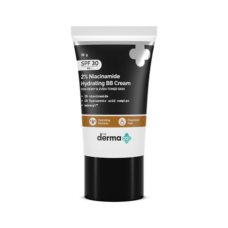 Buy The Derma Co. 2% Niacinamide Hydrating BB Cream with 1% Hyaluronic Acid - 30g | 03-Warm Beige-Purplle
