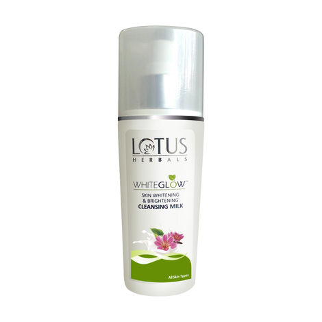 Buy Lotus Herbals Whiteglow Skin Whitening & Brightening Cleansing Milk | 80ml-Purplle
