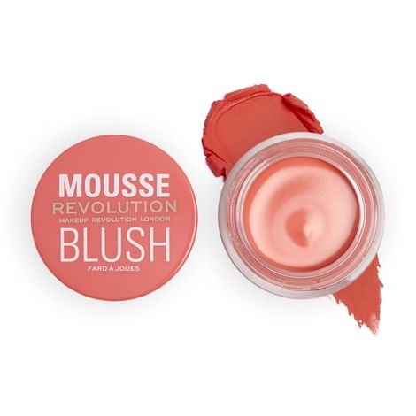 Buy Makeup Revolution Mousse Blusher Grapefruit Coral (6 g)-Purplle