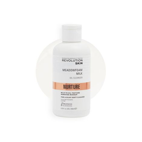 Buy Makeup Revolution Skincare Meadowfoam Milk Oil Cleanser (200 ml)-Purplle