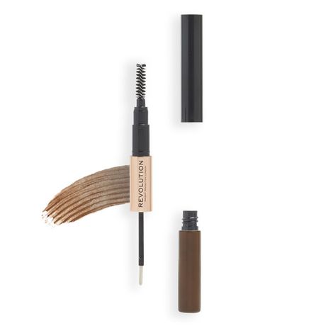 Buy Makeup Revolution Colour Adapt Brow Tint Brown (2.56 ml)-Purplle