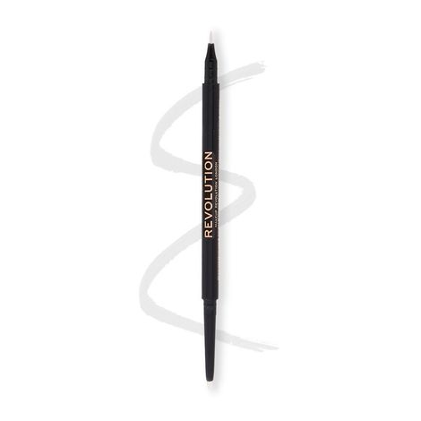 Buy Makeup Revolution Felt & Kohl Eyeliner White (0.33 gm)-Purplle
