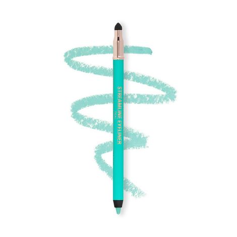 Buy Makeup Revolution Streamline Waterline Eyeliner Pencil Teal (1.3 g)-Purplle
