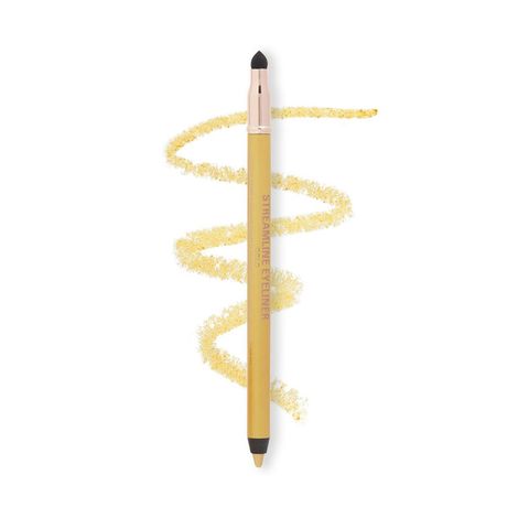 Buy Makeup Revolution Streamline Waterline Eyeliner Pencil Gold (1.3 g)-Purplle