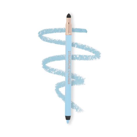 Buy Makeup Revolution Streamline Waterline Eyeliner Pencil Light Blue (1.3 gm)-Purplle