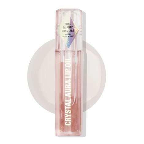 Buy Makeup Revolution Crystal Aura Lip Oil Rose Quartz (2.5 ml)-Purplle