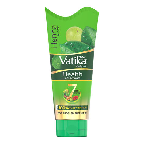 Buy Dabur Vatika Health Conditioner - 180 ml | With 7 natural ingredients | For Smooth, Shiny & Nourished Hair-Purplle
