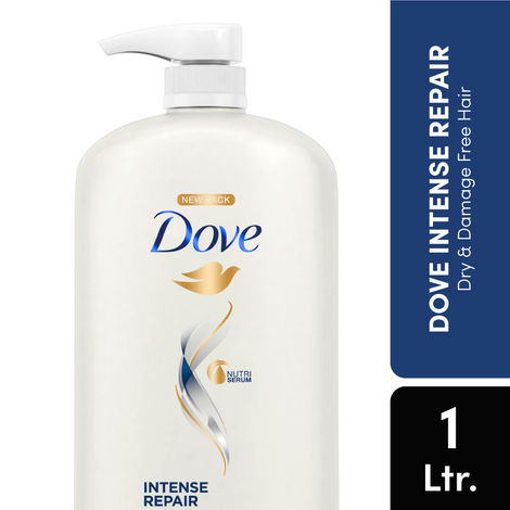 Buy Dove Intense Repair Shampoo, (1 ltr)-Purplle