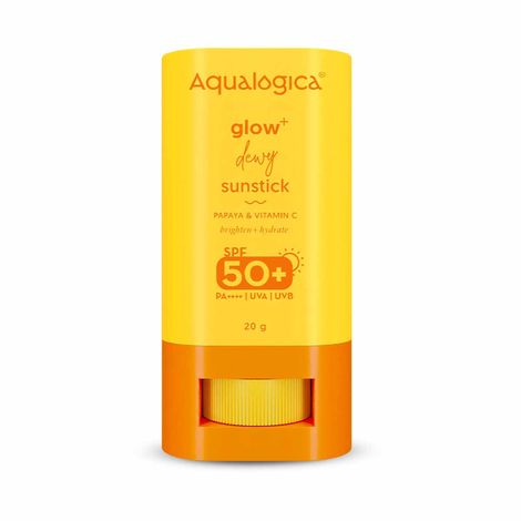 Buy Aqualogica Glow+ Dewy Sunstick with Papaya & Vitamin C - 20 gm-Purplle