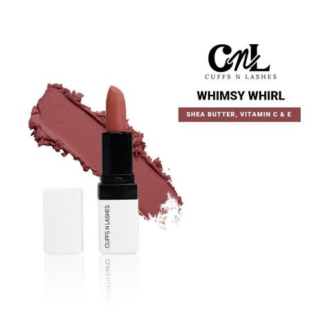 Buy Cuffs N Lashes Doodle Lips I Whimsy Whirl Lipstick (2 gm)-Purplle