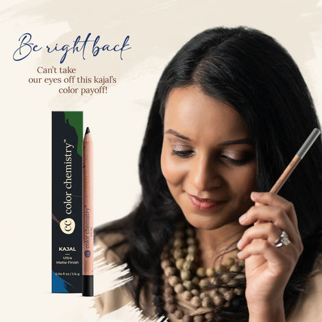Color Chemistry Organic Kajal, Intense Matte Finish, One-stroke ...