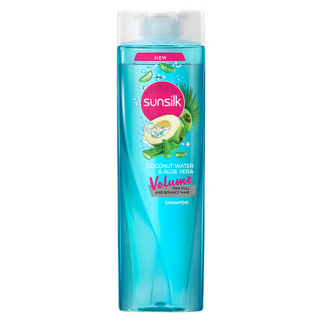 Buy Sunsilk Coconut Water & Aloe Vera Volume Hair Shampoo (370 ml)-Purplle