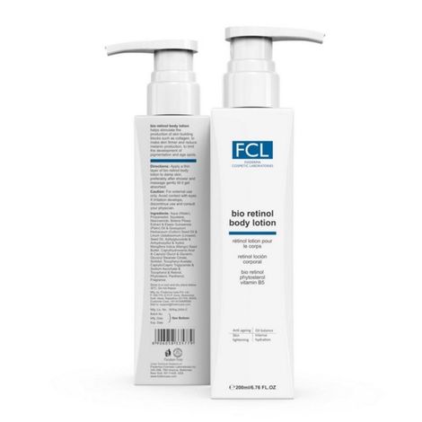 Buy Fixderma Cosmetic Laboratories Bio Retinol Body Lotion, For Skin- Ageing, Keratosis Pilaris, Smoothen Rough, Bumpy & Tanned Skin, Maintains Oil Balance, Non-Comedogenic Formulation 200 ml-Purplle