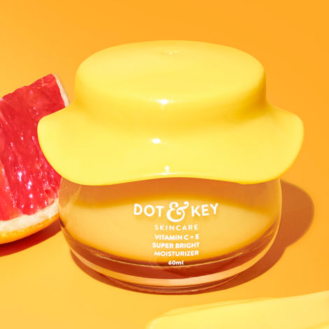 Buy Dot & Key Vitamin C + E Sorbet Super Bright Face Moisturizer | Face Moisturizer For Glowing Skin, Pigmentation and Dark Spot Removal | Super Soft Face Cream For Dry Skin & Oily Skin | For Women & Men | 60ml-Purplle