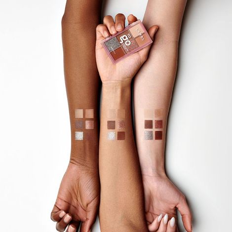 Lamel To Go Eyeshadow Palette 402- Warm Nude 6gm